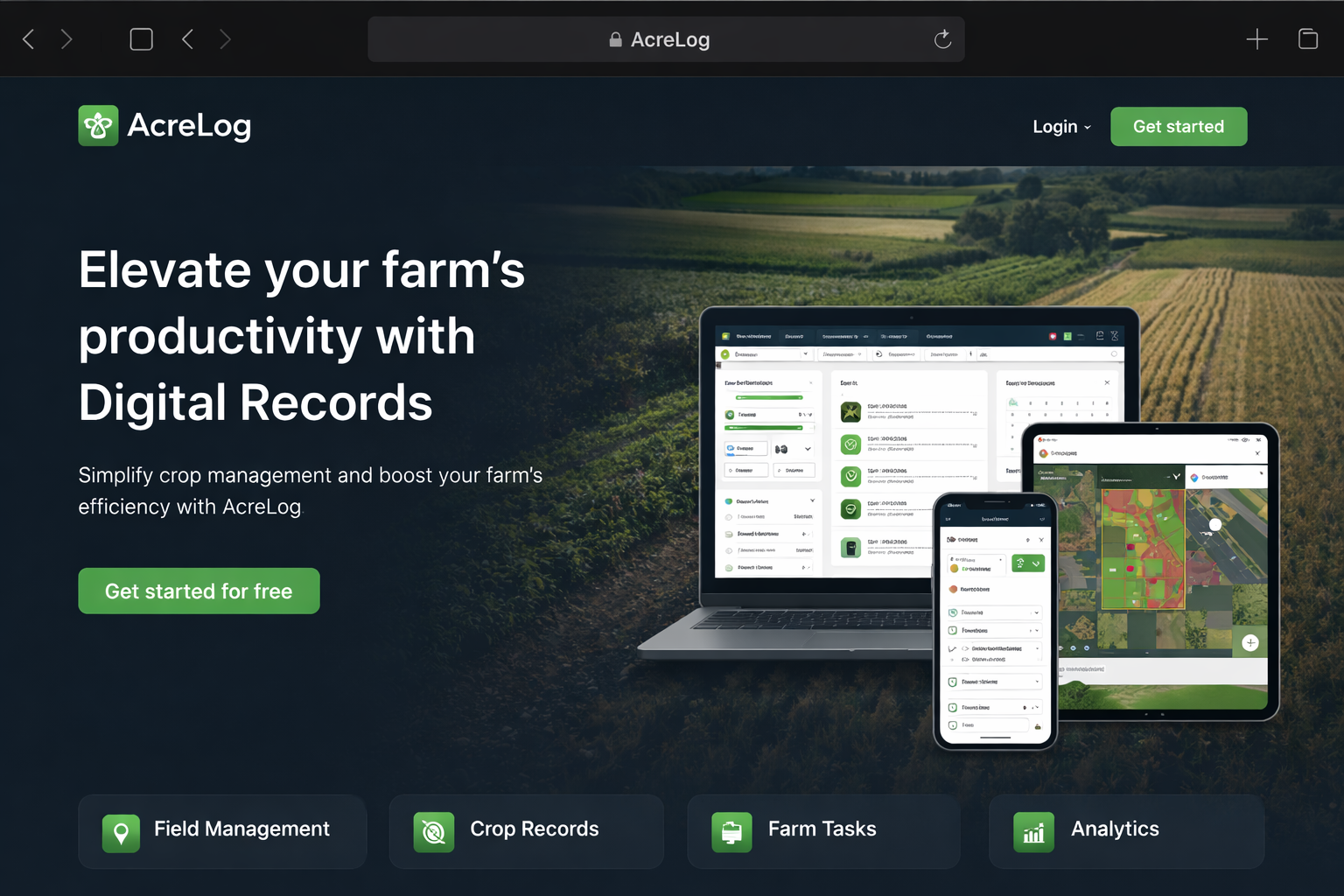 AcreLog Cover Image